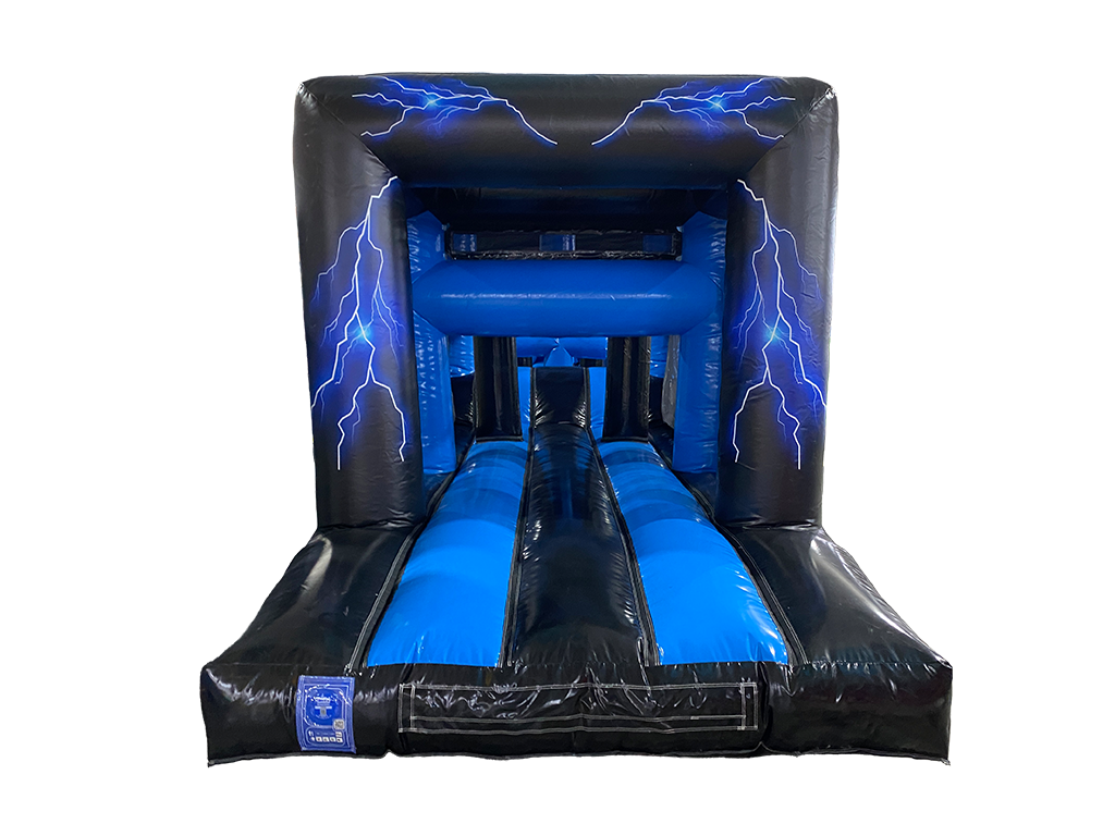 18m 2 Part Lightning Obstacle Course With Roof