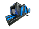 18m 2 Part Lightning Obstacle Course With Roof