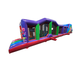 18m 2 Part Multicoloured Party Obstacle Course