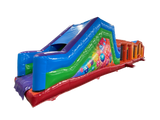 18m 2 Part Multicoloured Party Obstacle Course