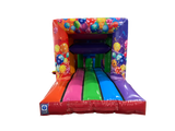 18m 2 Part Multicoloured Party Obstacle Course