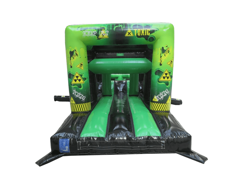 18m 2 Part Green Toxic Obstacle Course