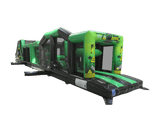 18m 2 Part Green Toxic Obstacle Course