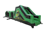 18m 2 Part Green Toxic Obstacle Course