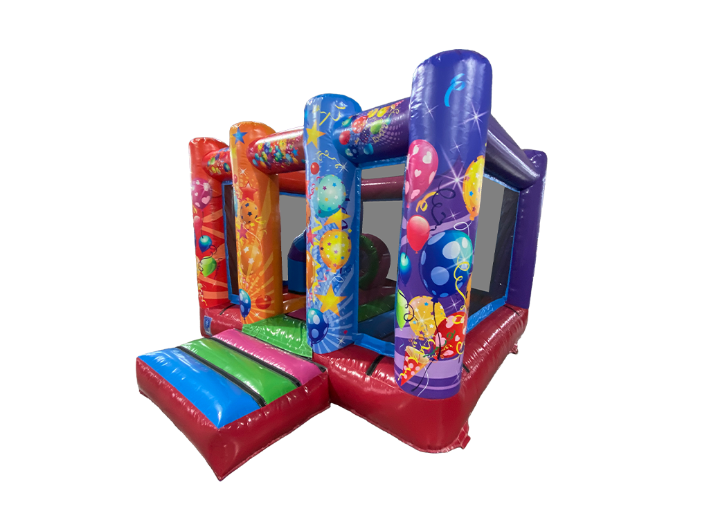Insuflável Party Midi Multicolorido 4m x 3m