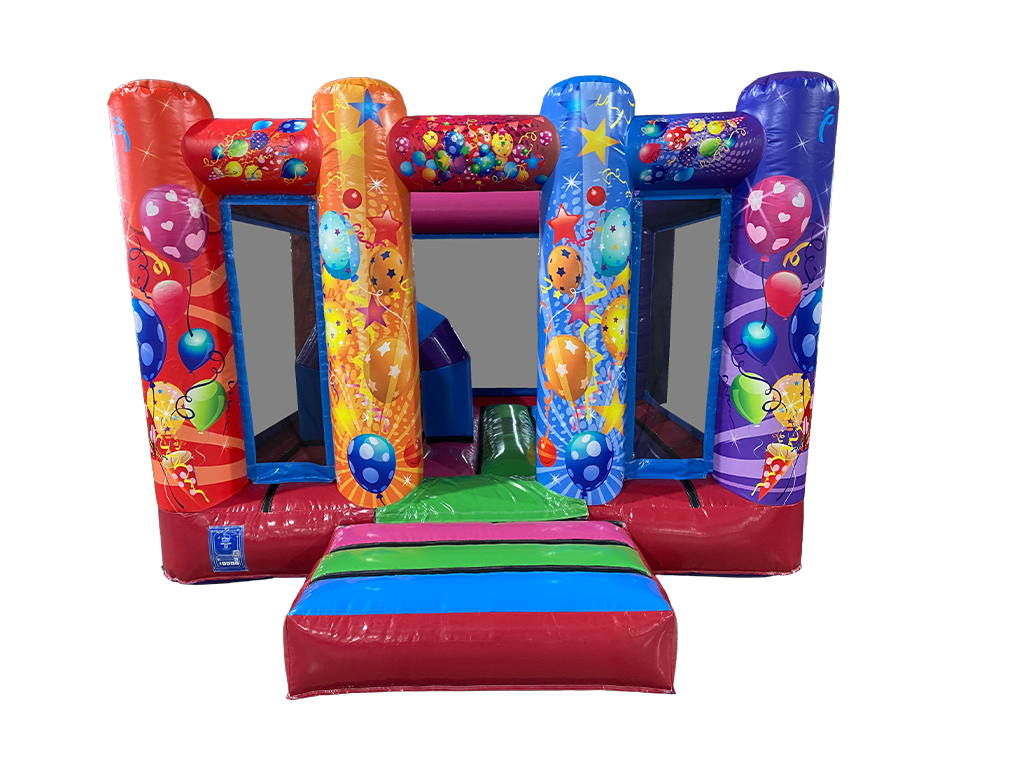 Insuflável Party Midi Multicolorido 4m x 3m