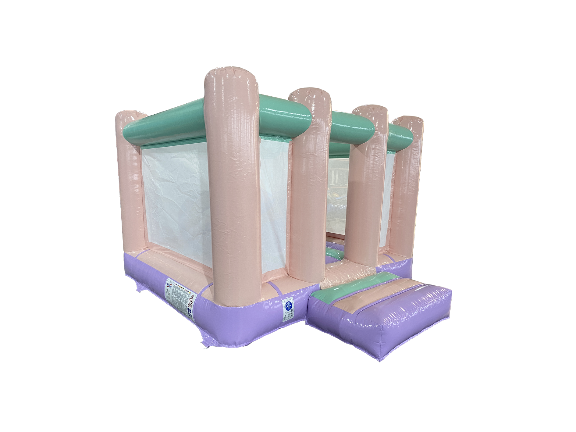 Saltătură midi pastel multicolor 4m x 3m