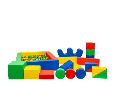 19pcs Unthemed Soft Play Set