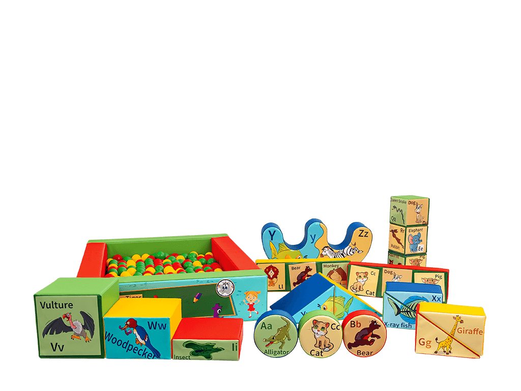 19pcs ABC Soft Play Set