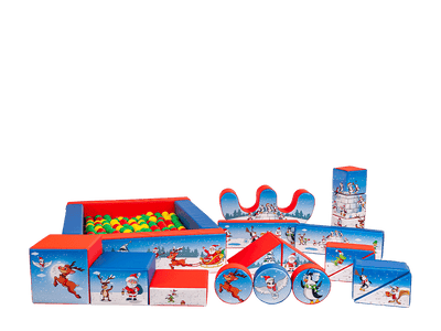 19pcs Christmas Soft Play Set
