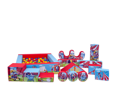 19pcs Circus Soft Play Set