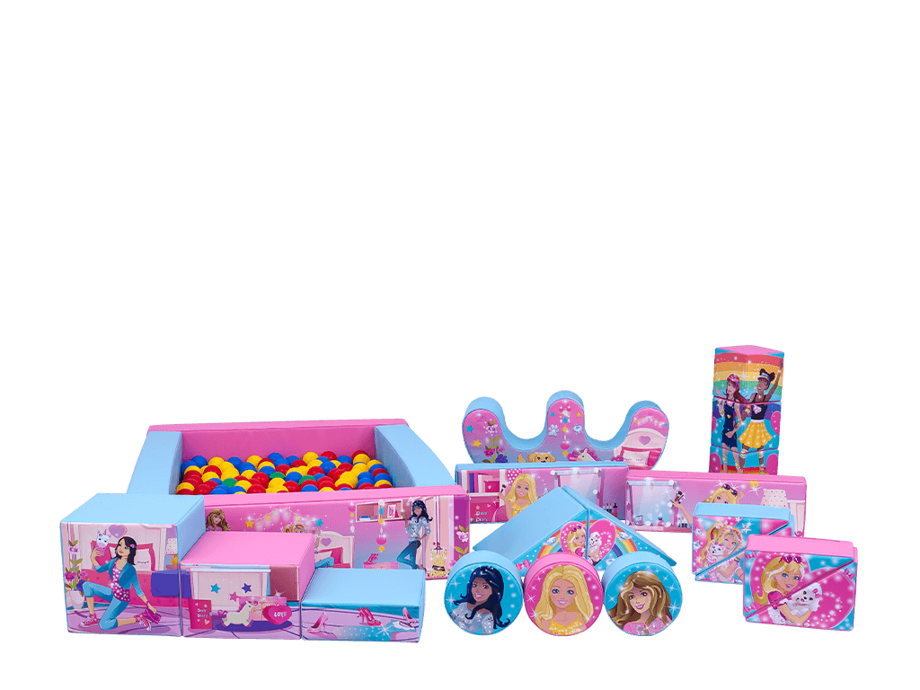 19-teiliges Traumauto Softplay Set