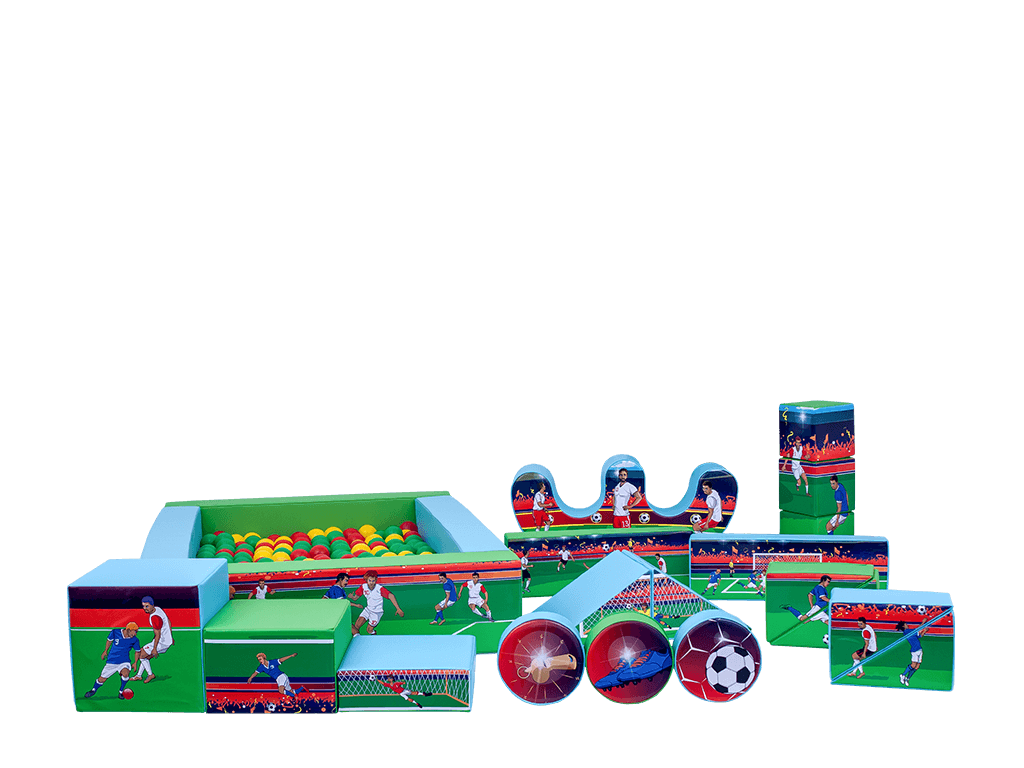 Set Soft Play Calcio 19 pezzi