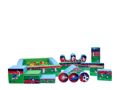 19pcs Football Soft Play Set