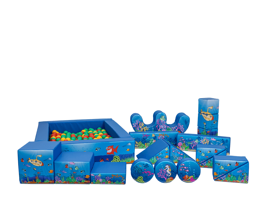 19pcs Ocean Soft Play Set
