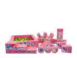19pcs Pink Party Soft Play Set