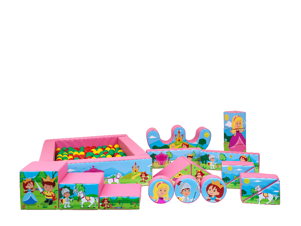 19-delig Baby Prinses Zacht Speelset