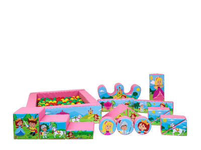 19pcs Baby Princess Soft Play Set