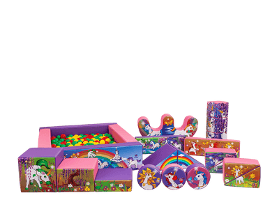 19pcs Unicorn Soft Play Set