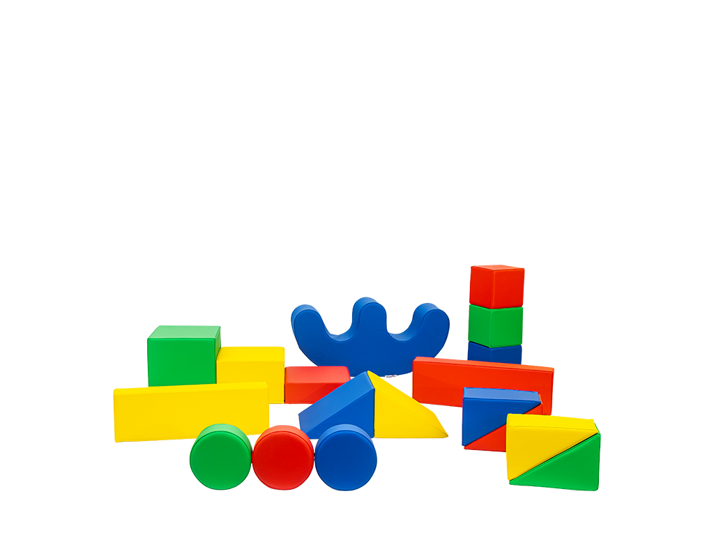 19pcs Unthemed Soft Play Set