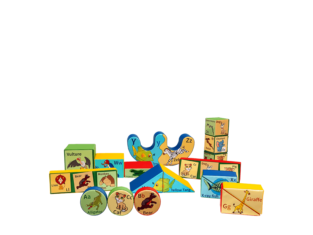 19pcs ABC Soft Play Set