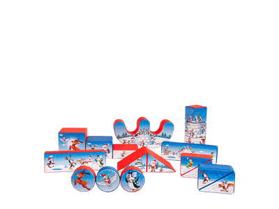 18pcs Christmas Soft Play Set