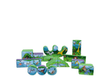 Set Soft Play Giungla da 18 pezzi