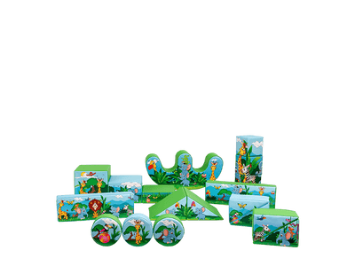 18pcs Baby Jungle Soft Play Set