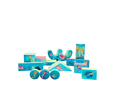 18pcs Mermaid Soft Play Set
