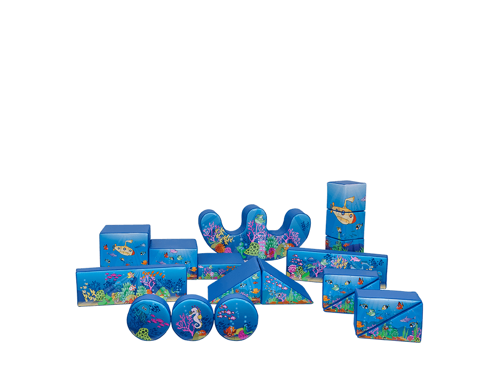 18pcs Ocean Soft Play Set