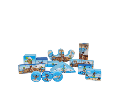 18pcs Pirate Soft Play Set