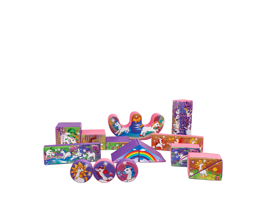 19pcs Unicorn Soft Play Set