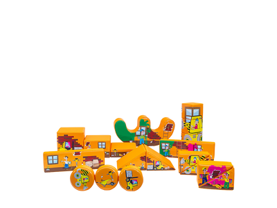 18pcs Construction Soft Play Set