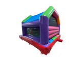Bouncer com Escorrega Frontal Multicolorido para Festa 5,5x4m