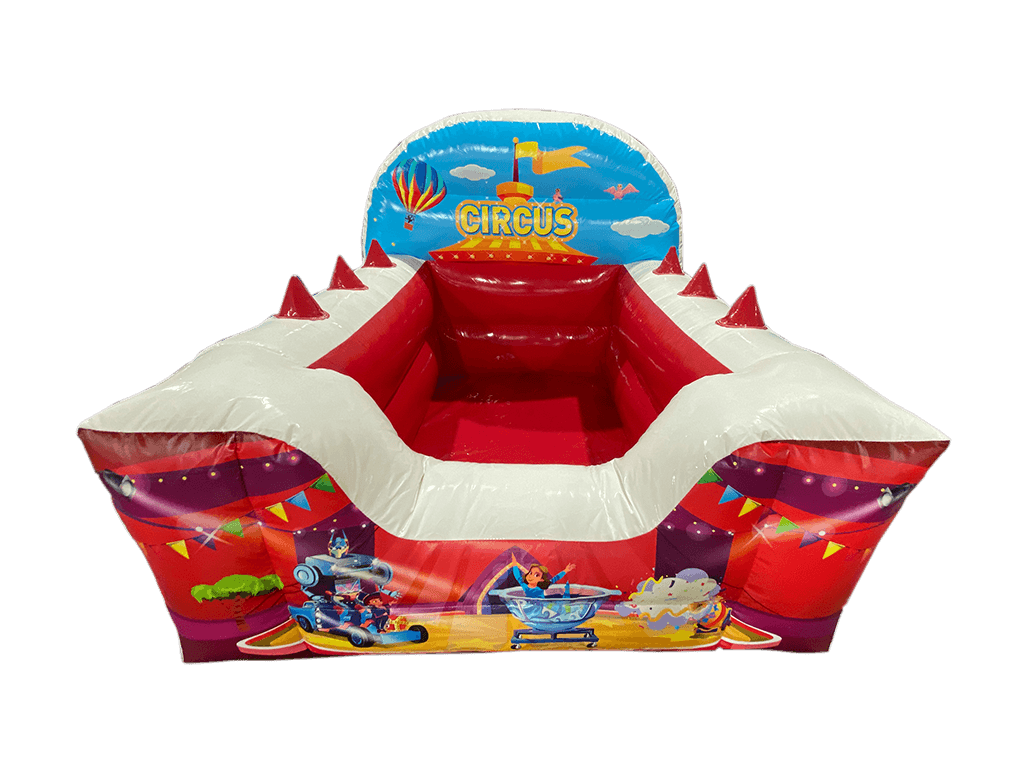 Circus High Back Inflatable Ball Pool