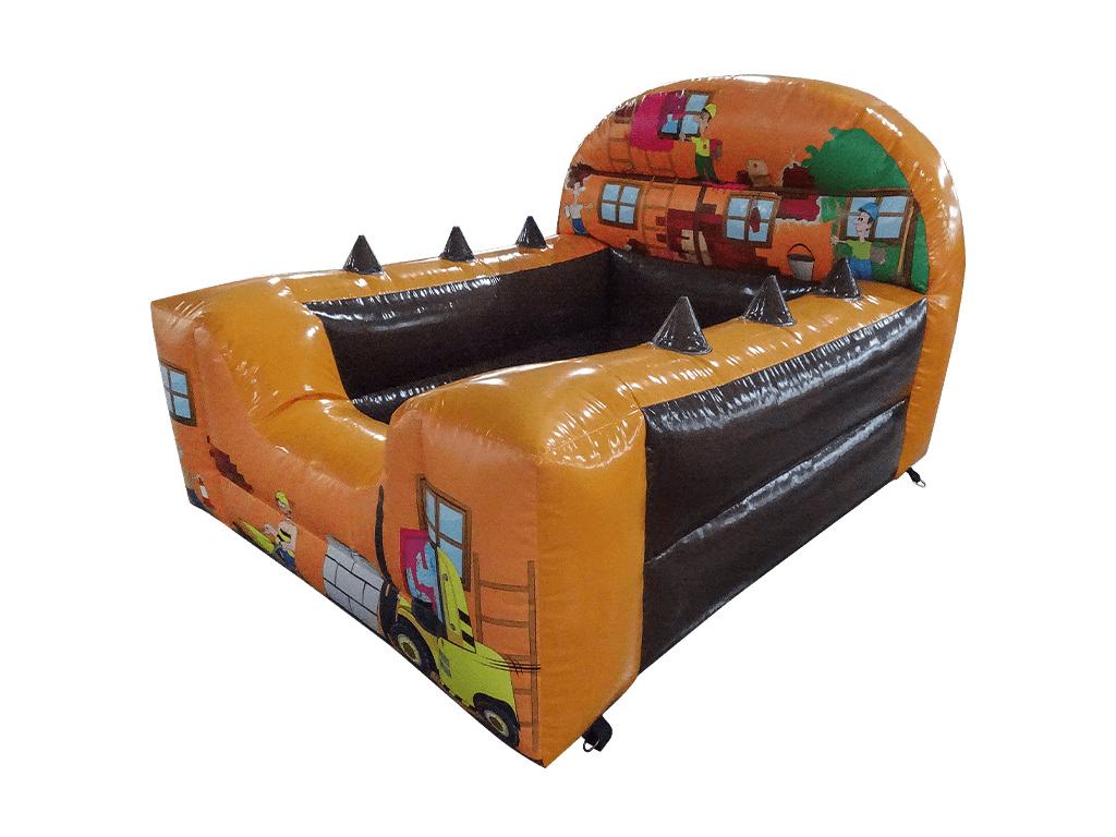 Construction High Back Inflatable Ball Pool