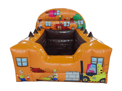 Construction High Back Inflatable Ball Pool