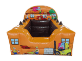 Construction High Back Inflatable Ball Pool