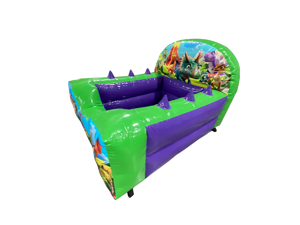Dinosaur High Back Inflatable Ball Pool