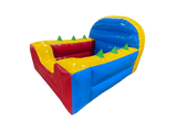 Multicoloured High Back Inflatable Ball Pool