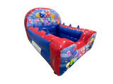 Blue & Red Party High Back Inflatable Ball Pool