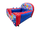 Blue & Red Party High Back Inflatable Ball Pool
