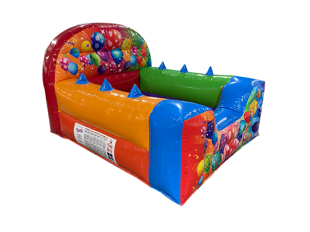 Multicoloured Party High Back Inflatable Ball Pool