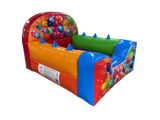 Multicoloured Party High Back Inflatable Ball Pool