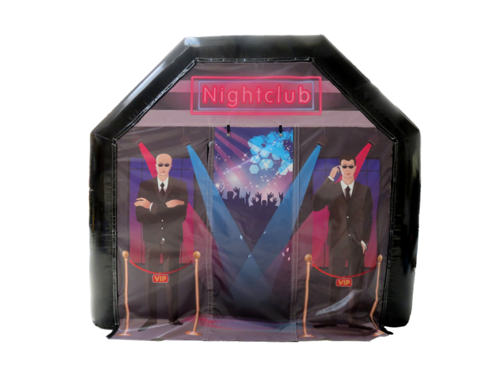 3.7x3.7m Inflatable Nightclub Disco Ready
