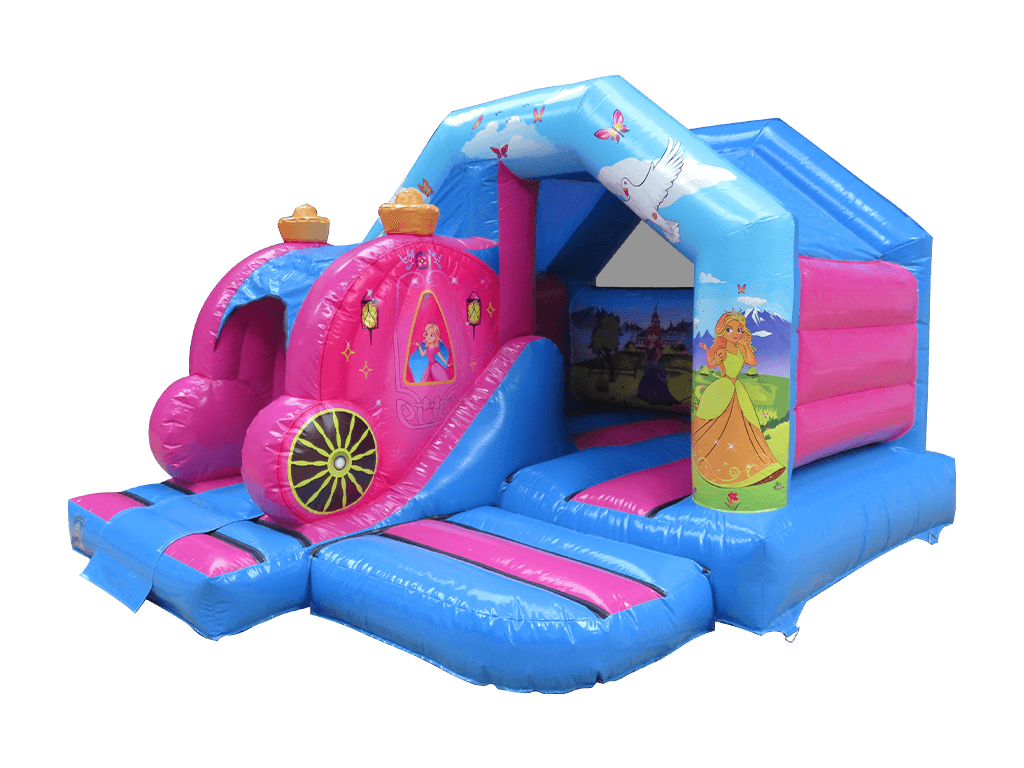 Combi Escorrega Frontal Carruagem 3D 5m x 4m