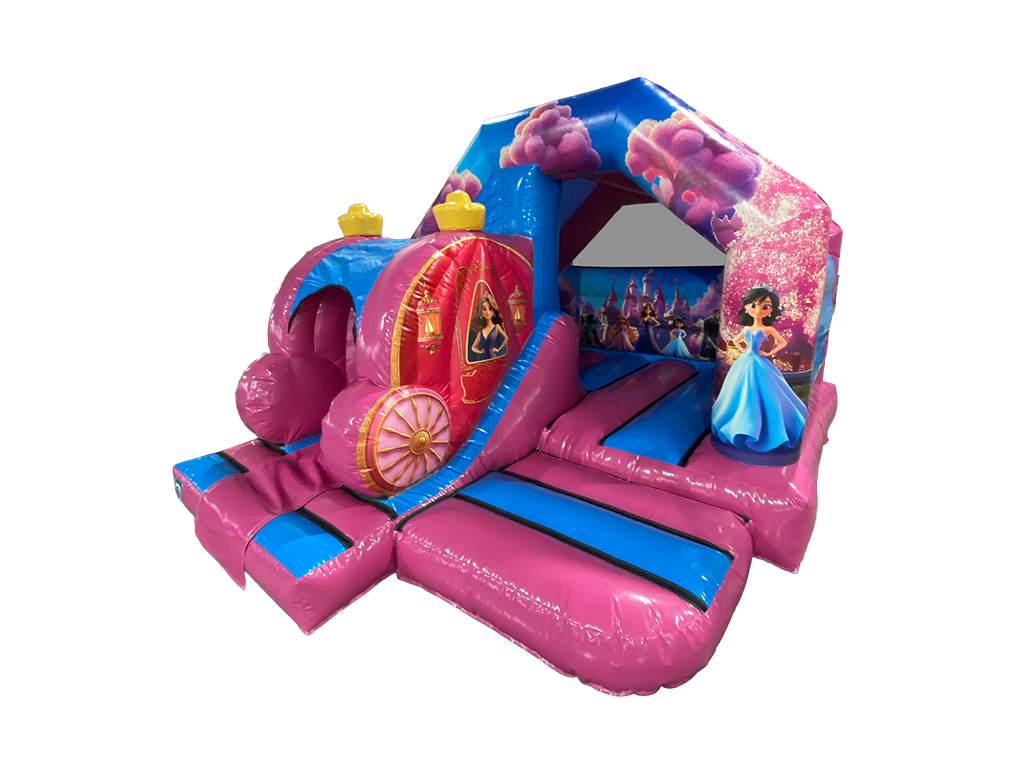 Combi Escorrega Frontal Carruagem 3D 5m x 4m