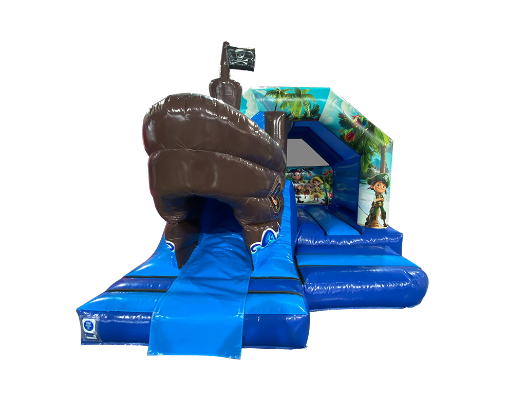 15x12ft 3D Pirate Front Slide Combi
