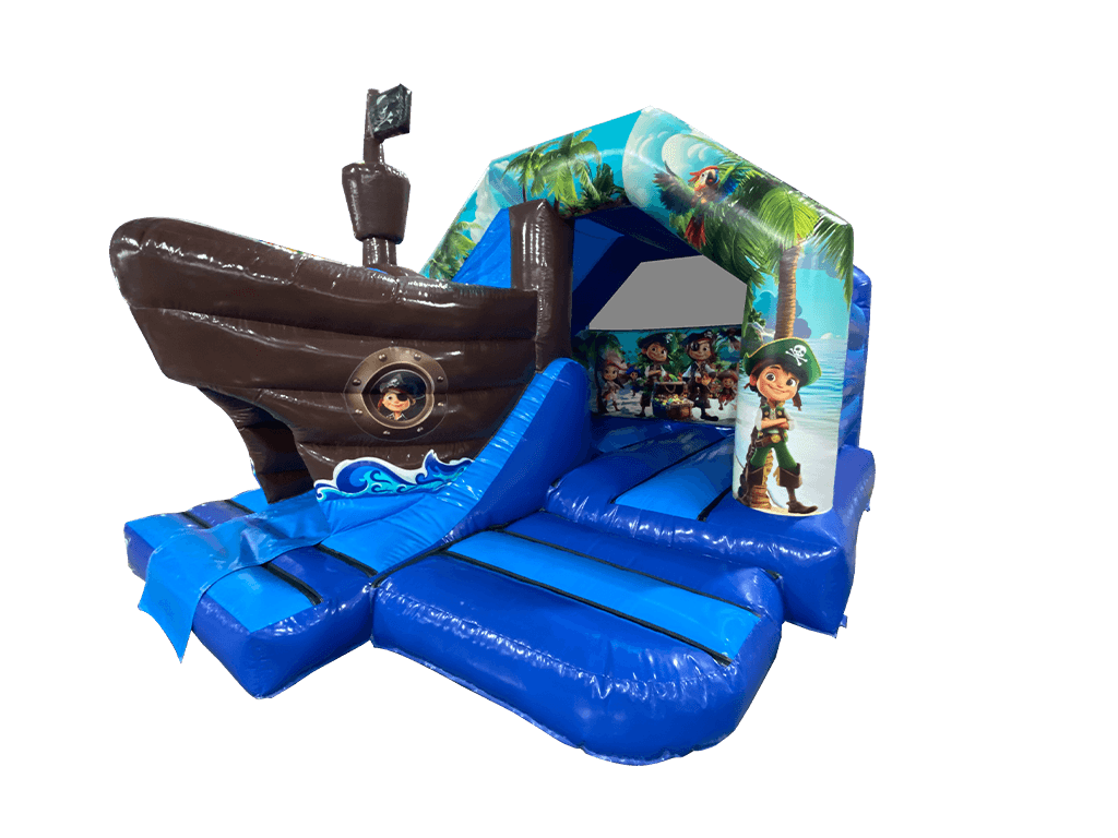 15x12ft 3D Pirate Front Slide Combi