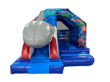 Combinazione Scivolo Frontale Squalo 3D 5x4m